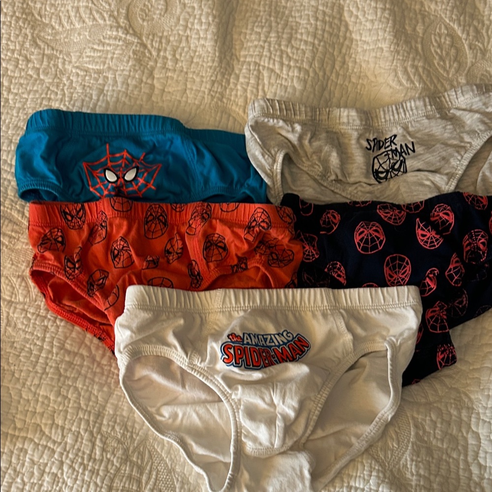 H&M Kids Superhero Underwear Set - Red, Blue, White